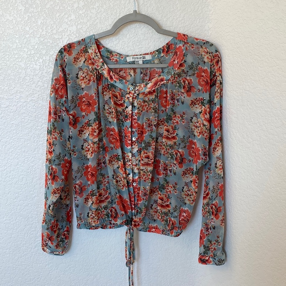 Floral blouse